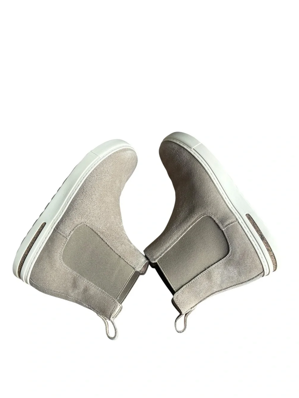 BIRKENSTOCK BEND CHELSEA BOOTS - TAUPE SUEDE size 38S/USL7 M5